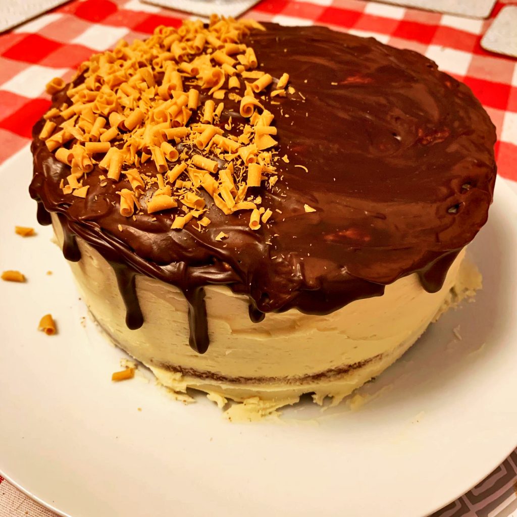 Mrs Dodd - chocolate drip cake